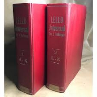 LELLO UNIVERSAL EM 2 VOLUMES DICIONARIO 